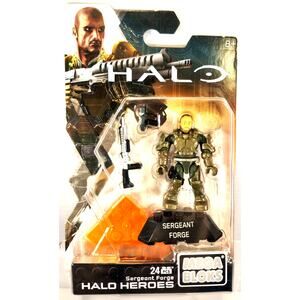 Mega Bloks HALO Heroes SEARGEANT FORGE DPJ77, New, See Pics/Description!